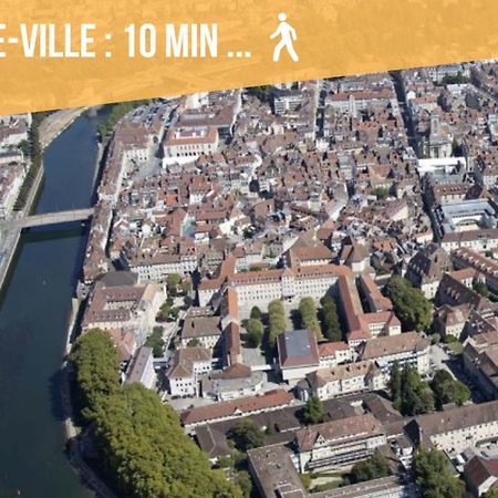 T3 Calme - Ideal Famille & Pros - Parking - Jardin - Wifi - Netflix Besançon Exterior foto