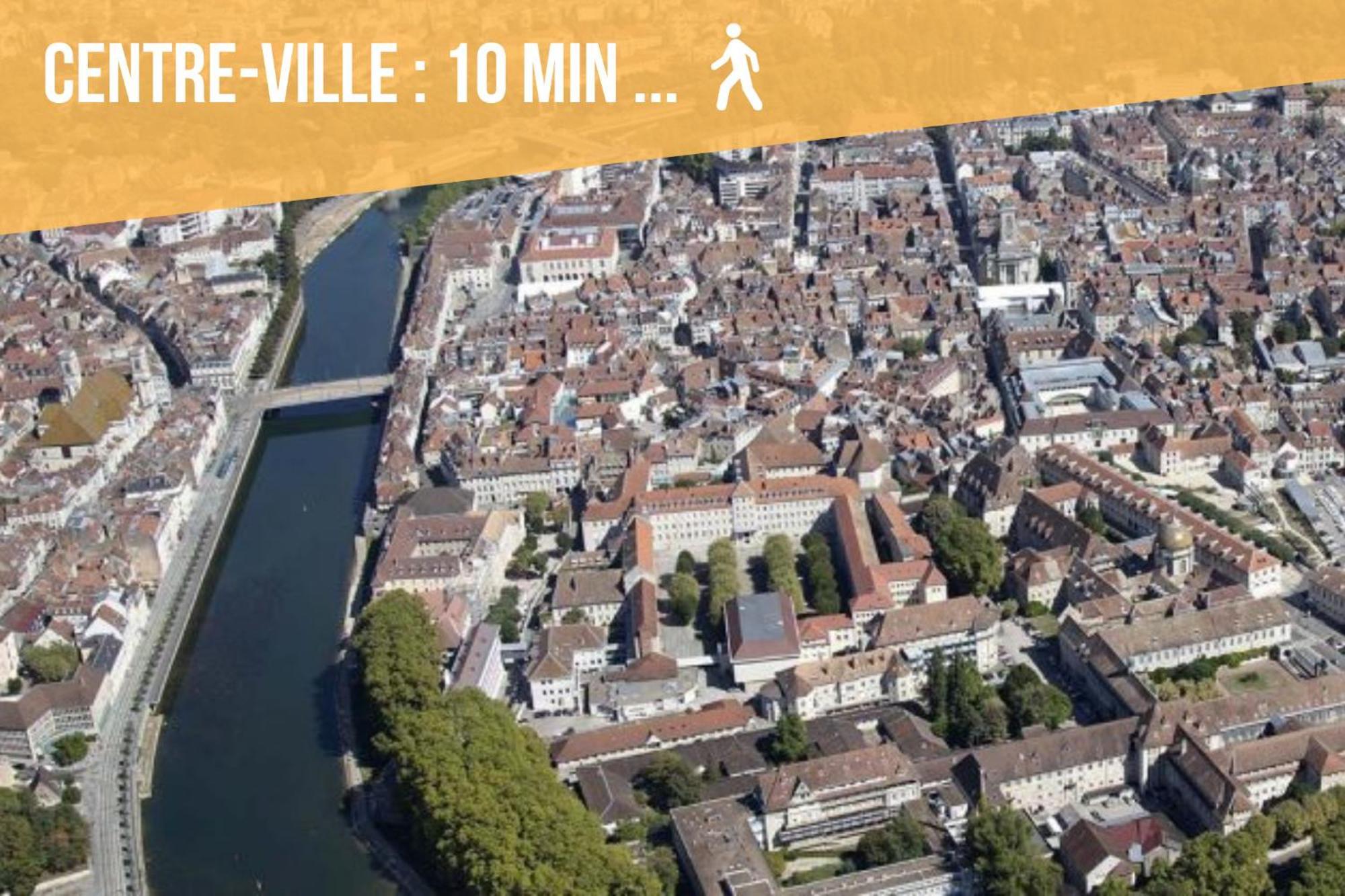 T3 Calme - Ideal Famille & Pros - Parking - Jardin - Wifi - Netflix Besançon Exterior foto